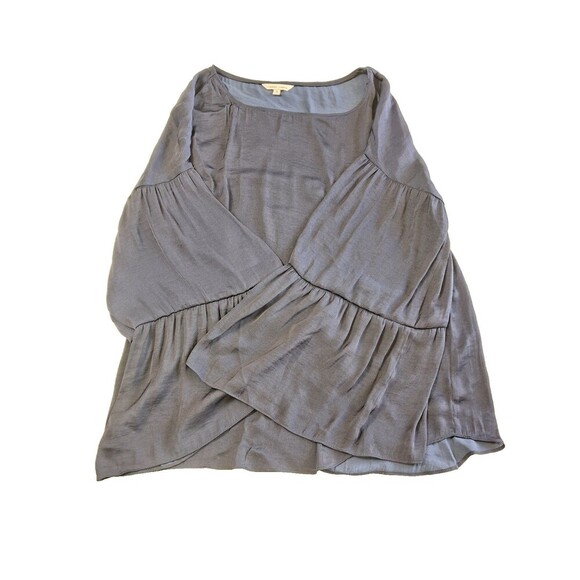 Naked Zebra Long Flowing Sleeves Bell Shaped Torso, Size Small Dark Blue Women - Picture 3 of 12